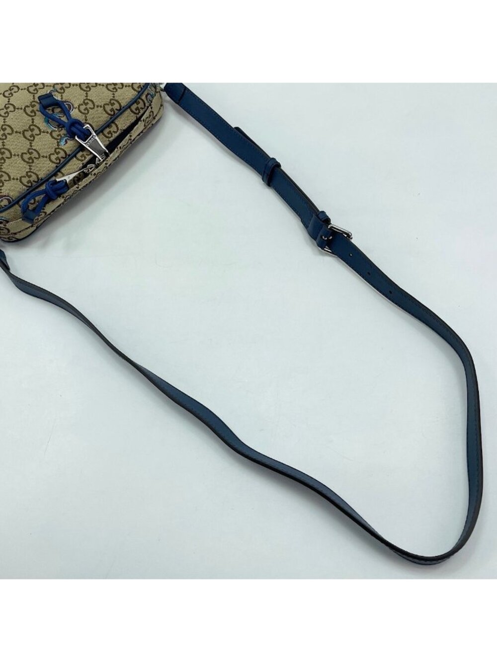 Gucci Shoulder Bag Snake Embroidery 2-Way - Picture 8 of 8